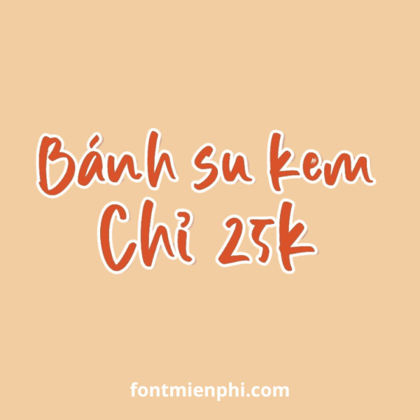 Font Việt hóa 1FTV VIP Bintang Hati