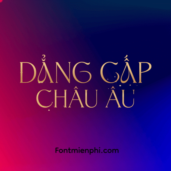 Font Việt hóa 1FTV VIP Calabassas