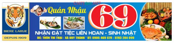 Market bảng hiệu Bia Larue - Quán Nhậu file CDR