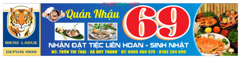 Market bảng hiệu Bia Larue - Quán Nhậu file CDR