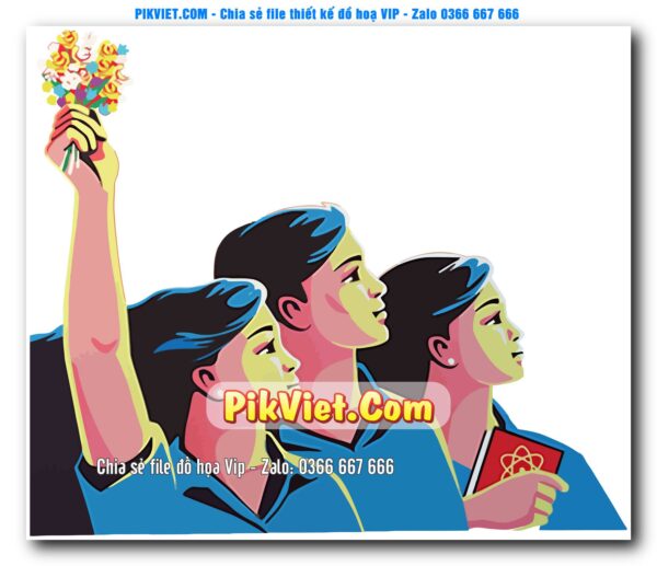 Ảnh png thanh niên tình nguyện 01