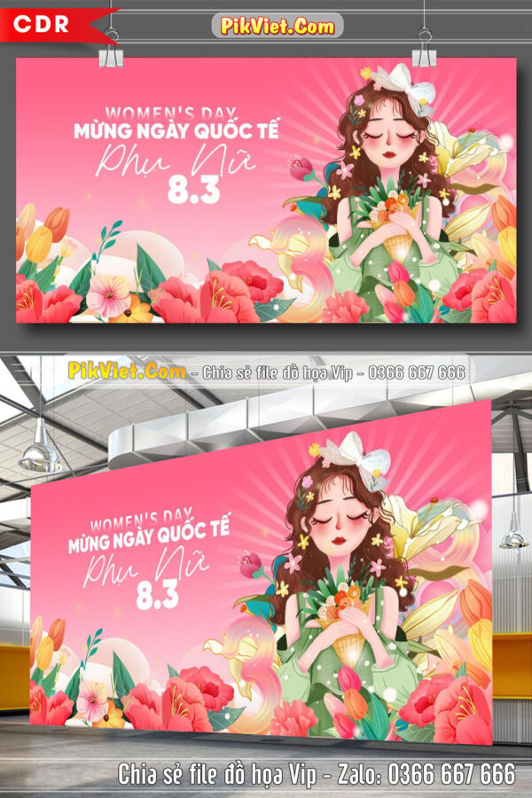Market ngày quốc tế phụ nữ 83 2025 file corel #29