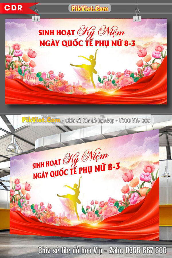Market ngày quốc tế phụ nữ 83 2025 file corel #24