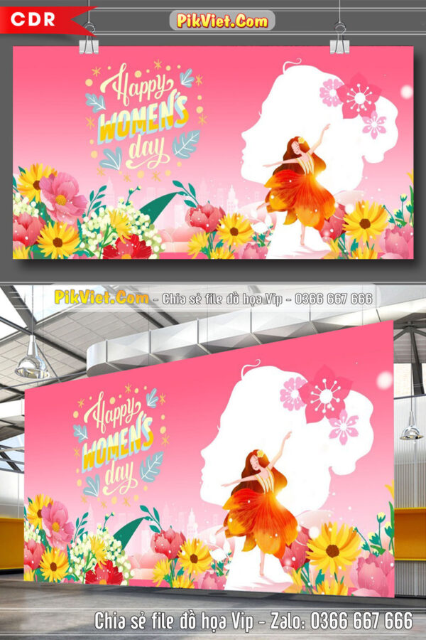 Market ngày quốc tế phụ nữ 83 2025 file corel #28