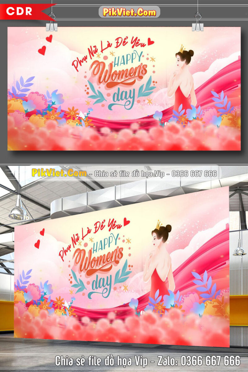 Market ngày quốc tế phụ nữ 83 2025 file corel #33