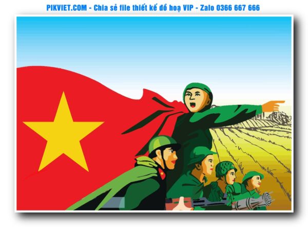 Mẫu Pano Giải Phóng Miền Nam 30-4, Ngày Quốc Khánh 2-9, File Bầu Cử, Nông Thôn Mới Mẫu Số 10