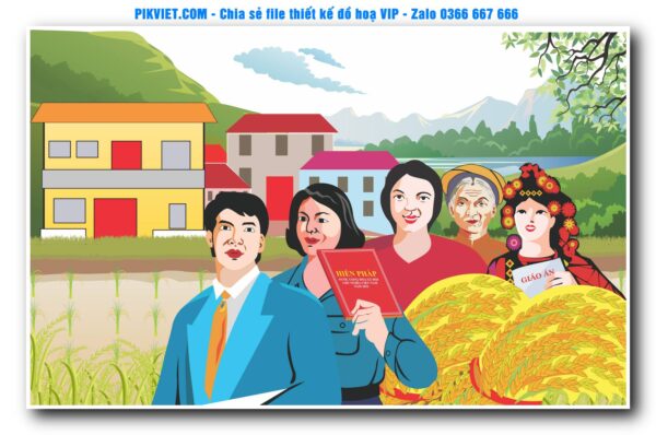 Mẫu Pano Giải Phóng Miền Nam 30-4, Ngày Quốc Khánh 2-9, File Bầu Cử, Nông Thôn Mới Mẫu Số 100