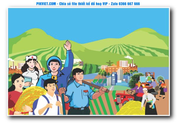 Mẫu Pano Giải Phóng Miền Nam 30-4, Ngày Quốc Khánh 2-9, File Bầu Cử, Nông Thôn Mới Mẫu Số 101