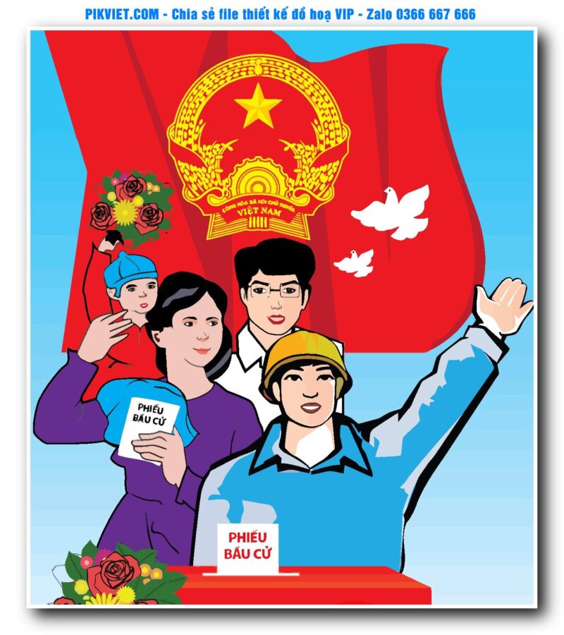 Mẫu Pano Giải Phóng Miền Nam 30-4, Ngày Quốc Khánh 2-9, File Bầu Cử, Nông Thôn Mới Mẫu Số 24