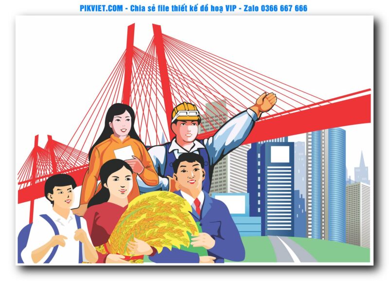 Mẫu Pano Giải Phóng Miền Nam 30-4, Ngày Quốc Khánh 2-9, File Bầu Cử, Nông Thôn Mới Mẫu Số 03