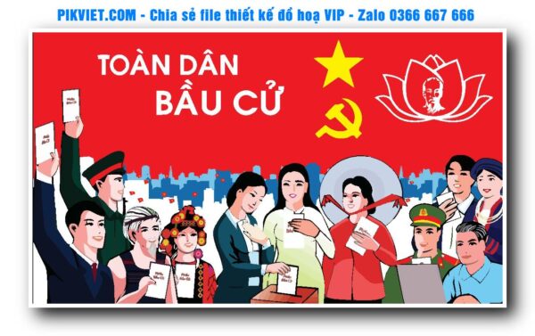 Mẫu Pano Giải Phóng Miền Nam 30-4, Ngày Quốc Khánh 2-9, File Bầu Cử, Nông Thôn Mới Mẫu Số 43