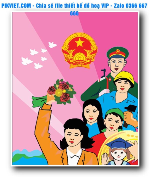 Mẫu Pano Giải Phóng Miền Nam 30-4, Ngày Quốc Khánh 2-9, File Bầu Cử, Nông Thôn Mới Mẫu Số 45