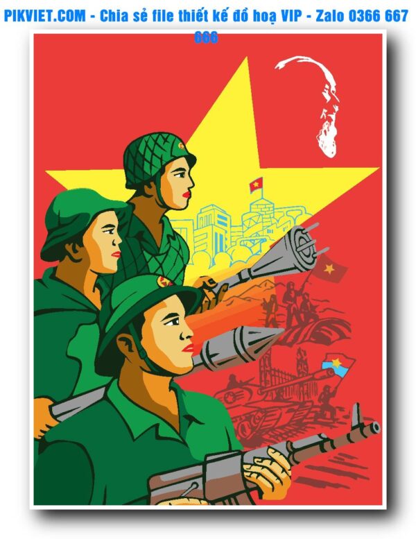 Mẫu Pano Giải Phóng Miền Nam 30-4, Ngày Quốc Khánh 2-9, File Bầu Cử, Nông Thôn Mới Mẫu Số 51
