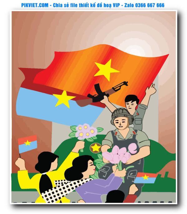 Mẫu Pano Giải Phóng Miền Nam 30-4, Ngày Quốc Khánh 2-9, File Bầu Cử, Nông Thôn Mới Mẫu Số 53