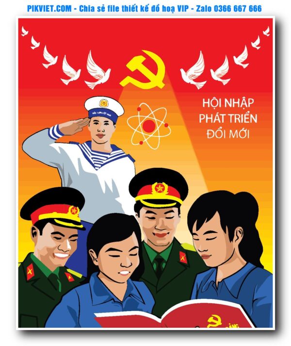 Mẫu Pano Giải Phóng Miền Nam 30-4, Ngày Quốc Khánh 2-9, File Bầu Cử, Nông Thôn Mới Mẫu Số 61