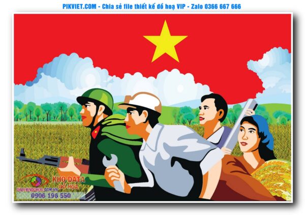 Mẫu Pano Giải Phóng Miền Nam 30-4, Ngày Quốc Khánh 2-9, File Bầu Cử, Nông Thôn Mới Mẫu Số 67