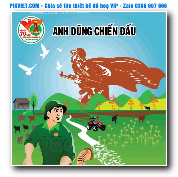 Mẫu Pano Giải Phóng Miền Nam 30-4, Ngày Quốc Khánh 2-9, File Bầu Cử, Nông Thôn Mới Mẫu Số 78