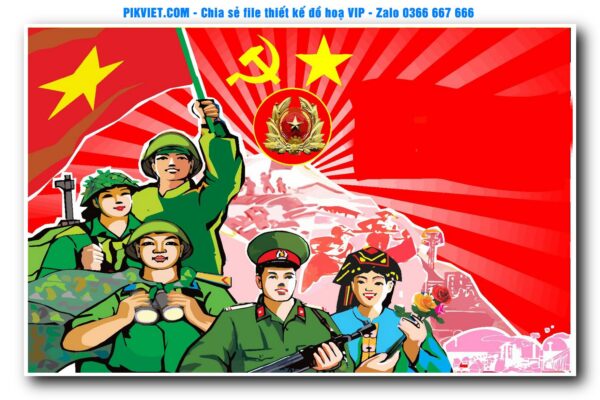 Mẫu Pano Giải Phóng Miền Nam 30-4, Ngày Quốc Khánh 2-9, File Bầu Cử, Nông Thôn Mới Mẫu Số 87