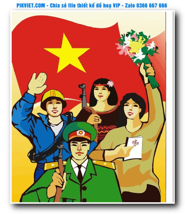 Mẫu Pano Giải Phóng Miền Nam 30-4, Ngày Quốc Khánh 2-9, File Bầu Cử, Nông Thôn Mới Mẫu Số 09