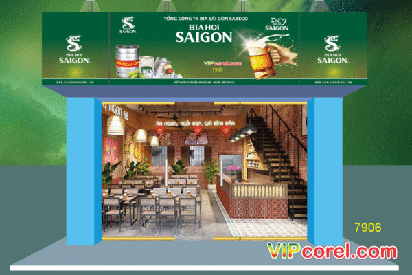 Tổng công ty bia hơi sài gòn Sabeco file corel