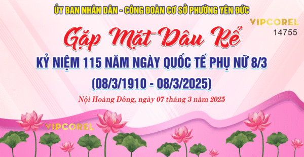 Gặp mặt Dâu Rể kỷ niệm ngày quốc tế phụ nữ 8/3