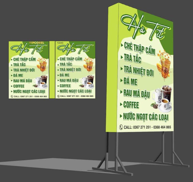Biển vẫy Hà Tít - chè thập cẩm - trà tắc