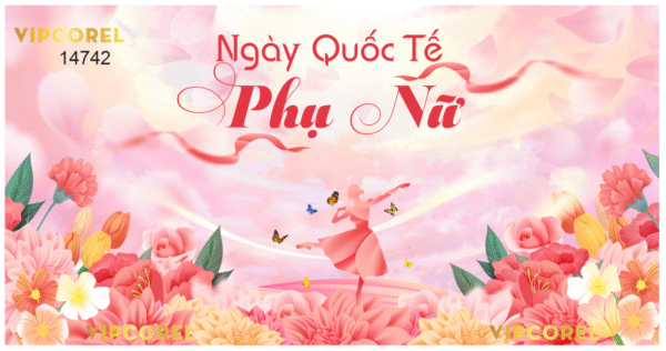 Market ngày quốc tế phụ nữ 8/3 2025 file corel #15