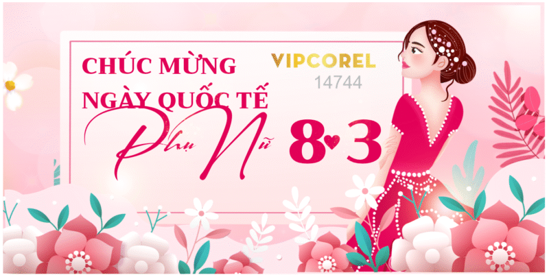 Market ngày quốc tế phụ nữ 8/3 2025 file corel #17