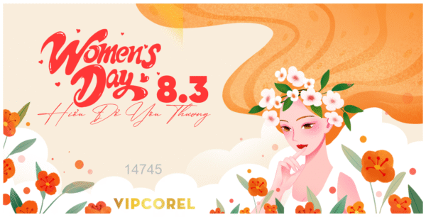 Market ngày quốc tế phụ nữ 8/3 2025 file corel #18