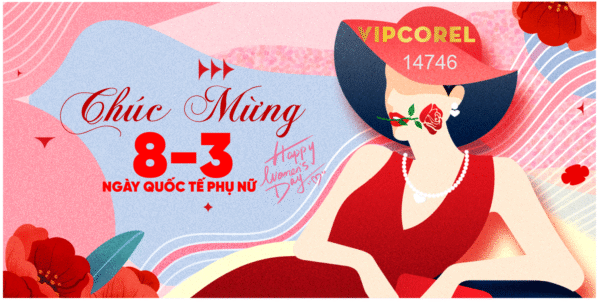 Market ngày quốc tế phụ nữ 8/3 2025 file corel #19