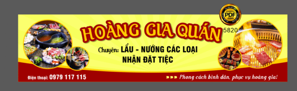 Hoàng Gia Quán - lẩu nướng các loại - nhận đặt tiệc