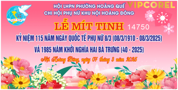 Lễ Mít tinh kỷ niệm 115 năm ngày quốc tế phụ nữ 8/3