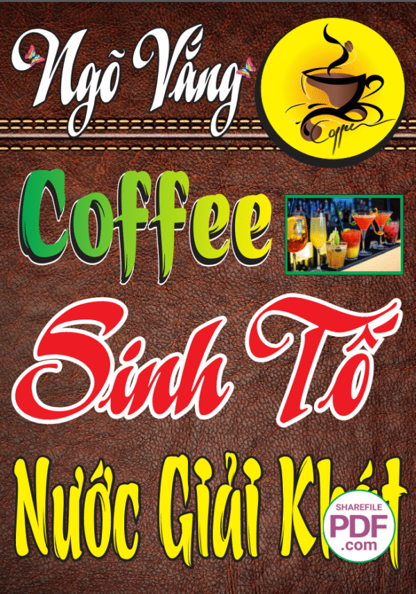 Biển Ngõ Vắng Coffee - sinh tố file PDF