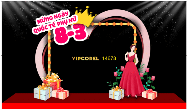 Market ngày quốc tế phụ nữ 8/3 2025 #3 file corel