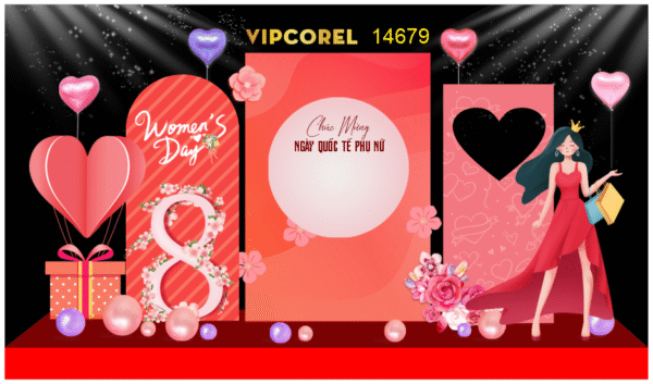 Market ngày quốc tế phụ nữ 8/3 2025 file corel #4