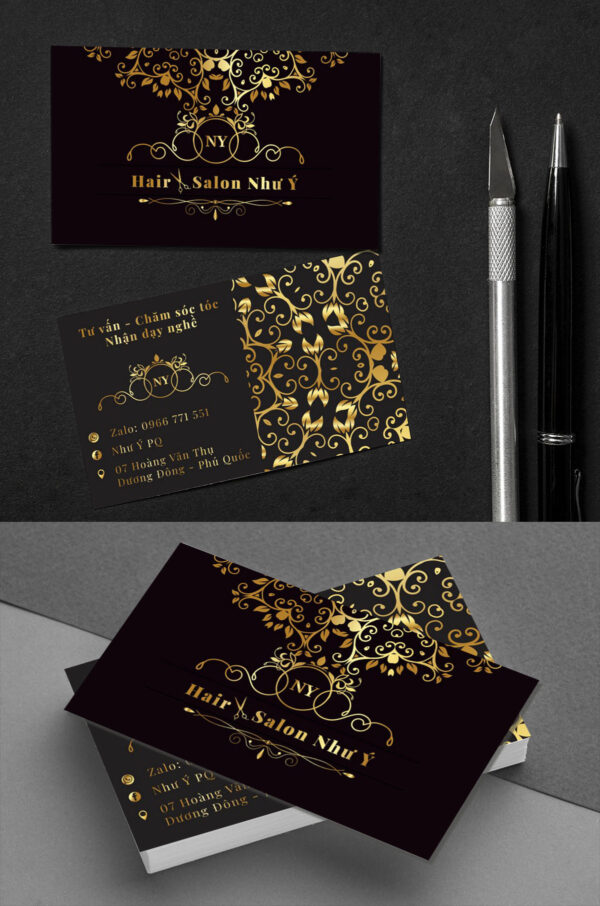 Mẫu danh thiếp namecard công ty file corel 51