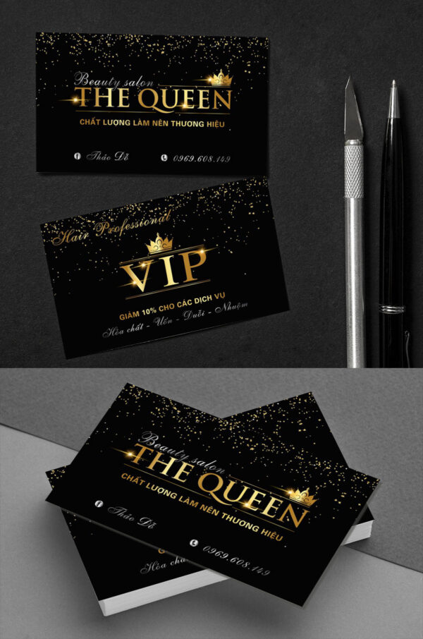 Mẫu danh thiếp namecard công ty file corel 54