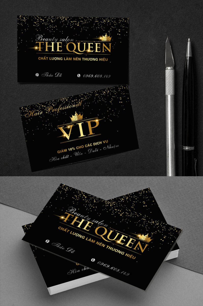 Mẫu danh thiếp namecard công ty file corel 54