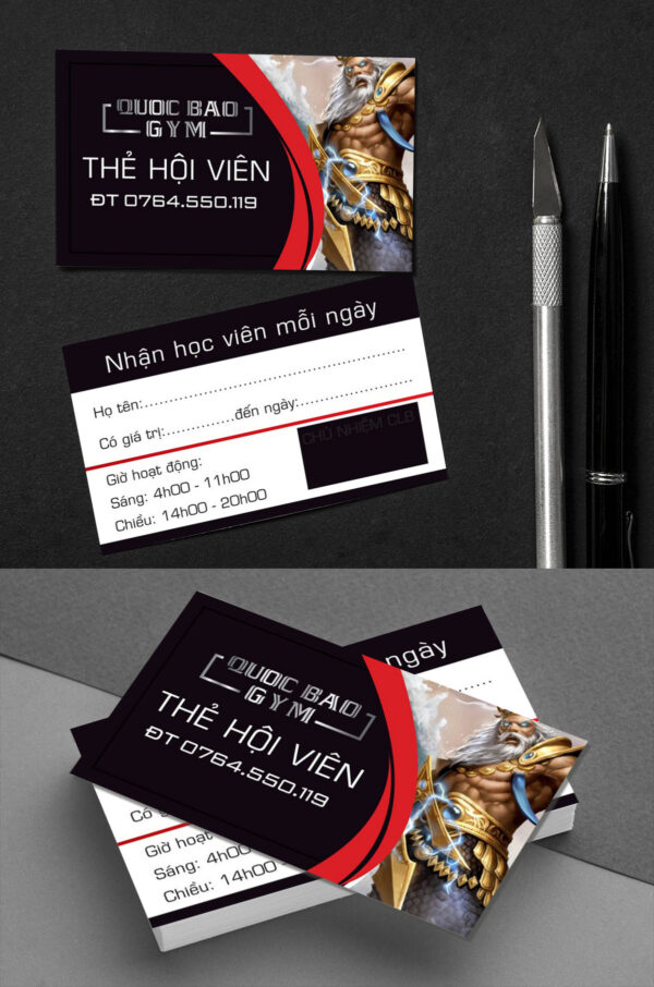 Mẫu danh thiếp namecard công ty file corel 56