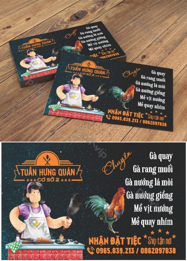 Mẫu danh thiếp namecard công ty file corel 76