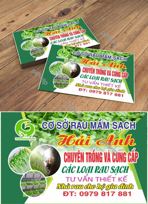 Mẫu danh thiếp namecard công ty file corel 80