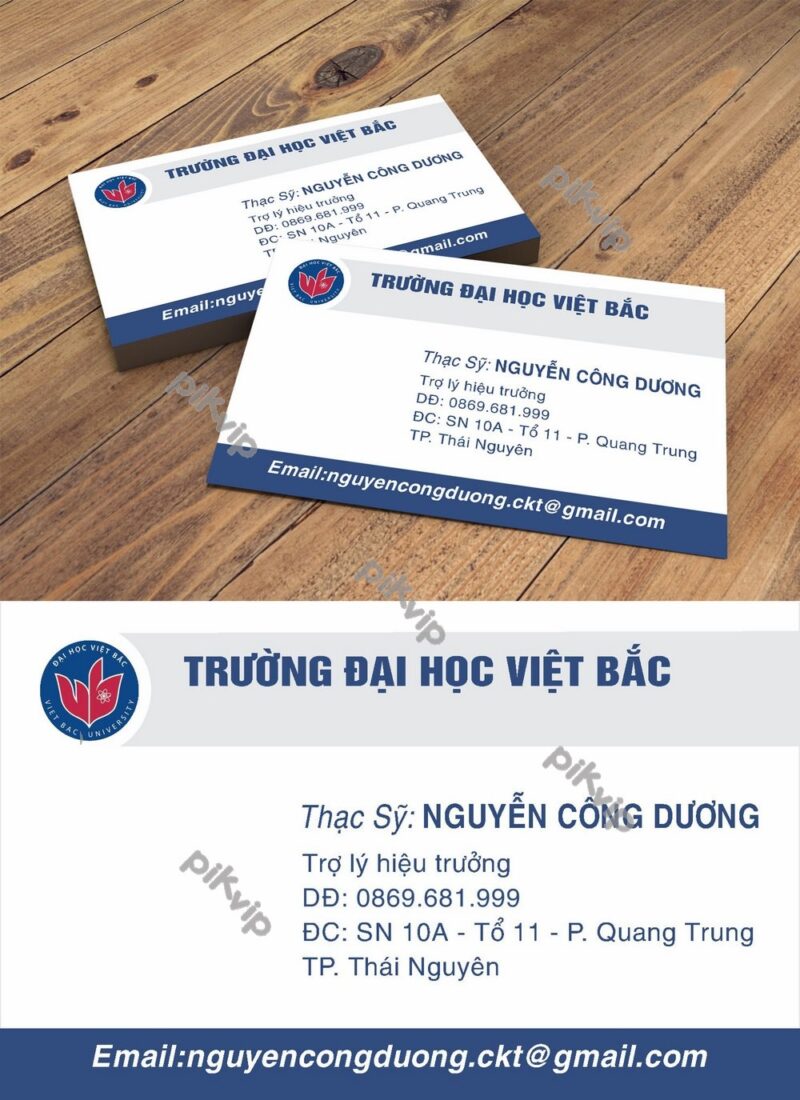 Mẫu danh thiếp namecard công ty file corel 94