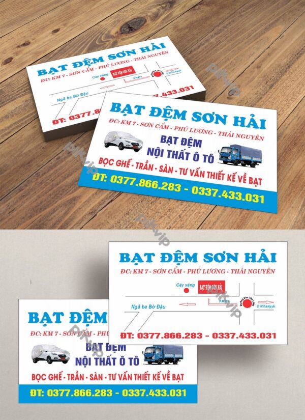 Mẫu danh thiếp namecard công ty file corel 96
