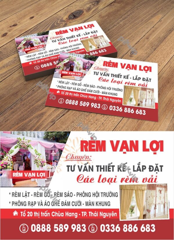 Mẫu danh thiếp namecard công ty file corel 101