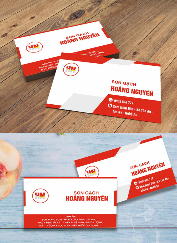 Mẫu danh thiếp name card đẹp file corel 20