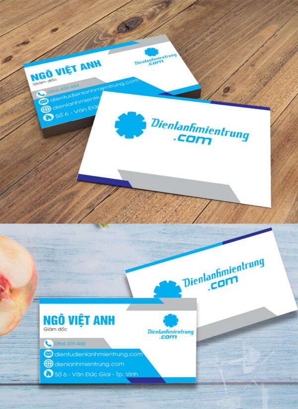 Mẫu danh thiếp name card đẹp file corel 27