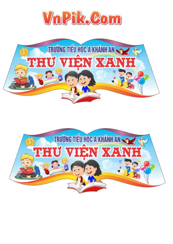 thư viện xanh trường tiểu học a khánh an