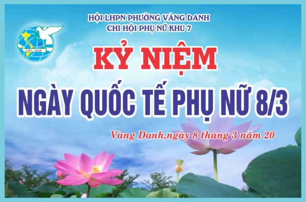 Phông nền ngày quốc tế phụ nữ 08 tháng 03 mẫu 3