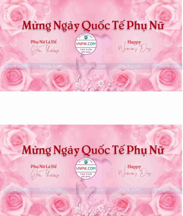 Phông Nền Ngày Quốc Tế Phụ Nữ 08 Tháng 03 Mẫu 16
