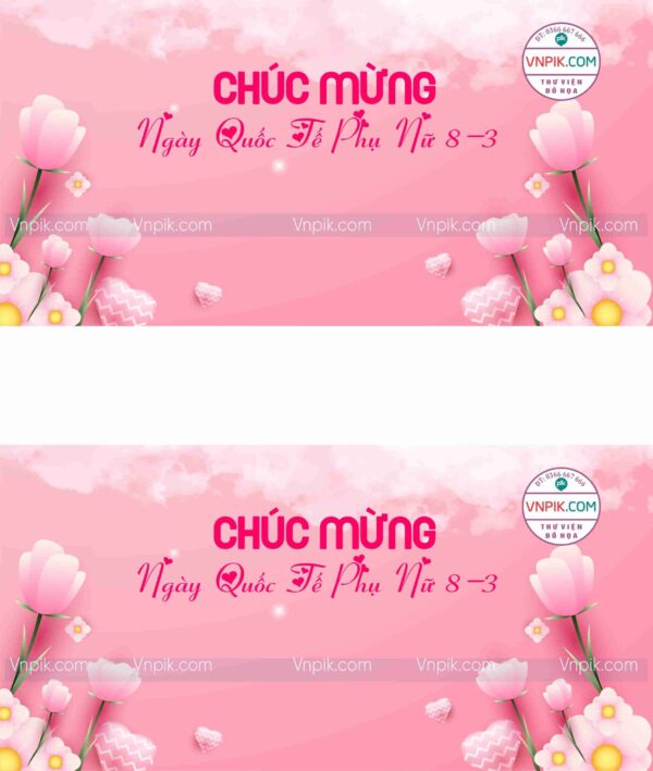 Phông Nền Ngày Quốc Tế Phụ Nữ 08 Tháng 03 Mẫu 20